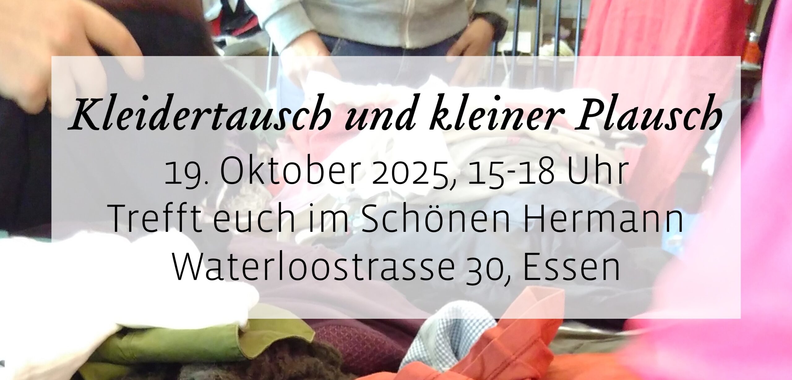 Kleidertausch und kleiner Plausch_fb