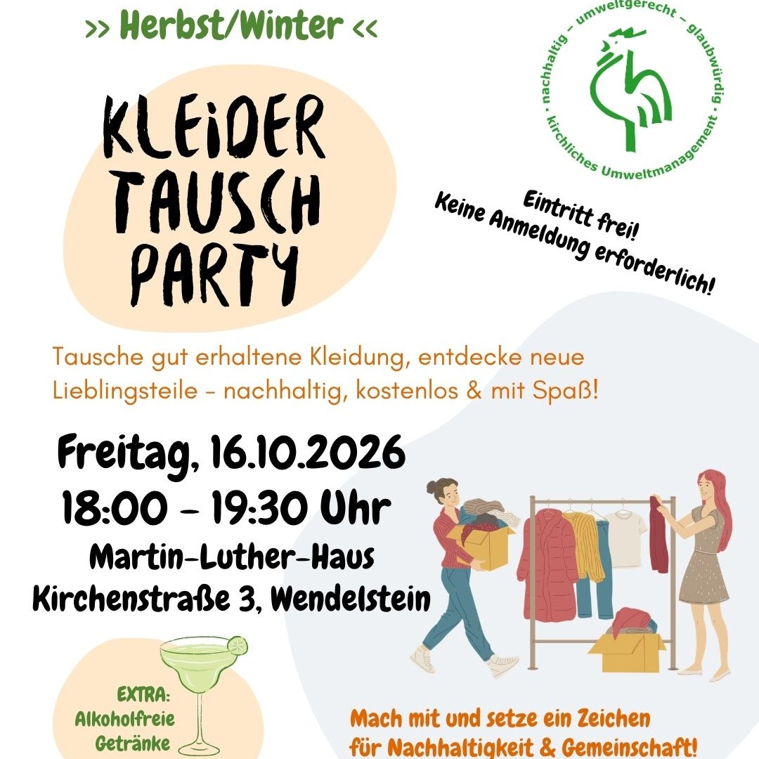 Social Media Kleidertauschparty 2026-10-16