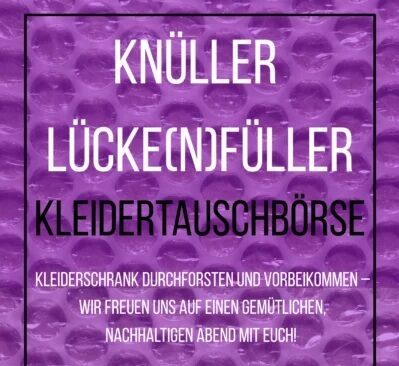 kleidertauschoktober
